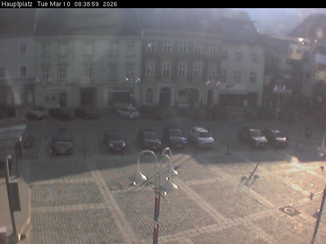 Archived image Webcam View towards main square, Judenburg, Styria (Austria)