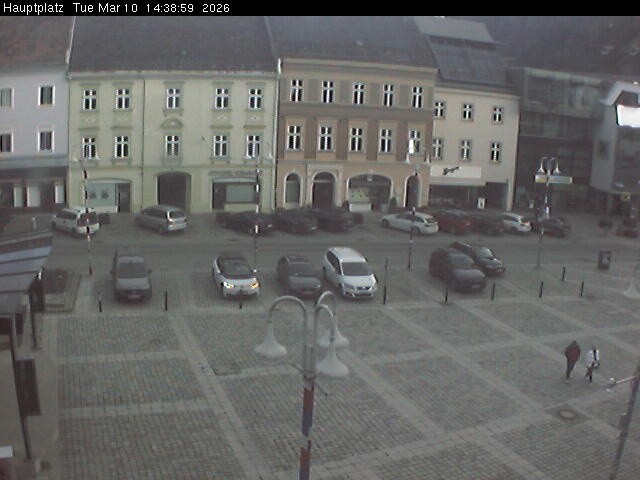 Archived image Webcam View towards main square, Judenburg, Styria (Austria)