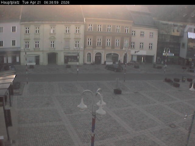 Archived image Webcam View towards main square, Judenburg, Styria (Austria)