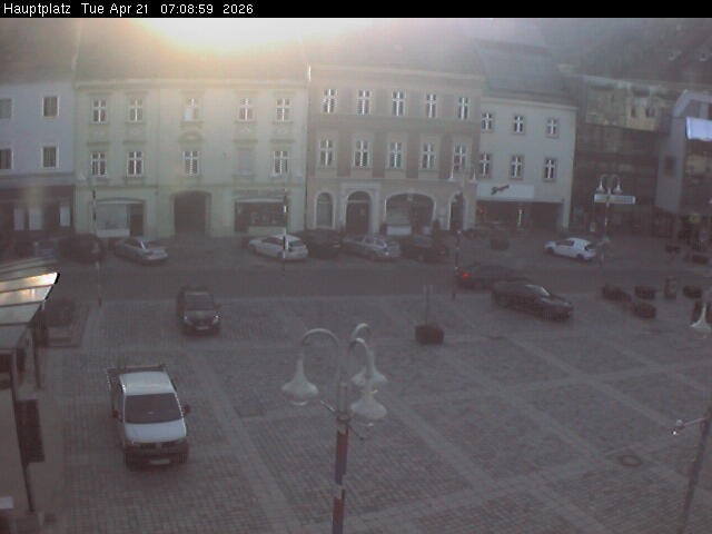 Archived image Webcam View towards main square, Judenburg, Styria (Austria)