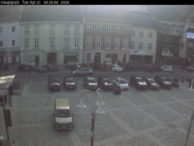 Archived image Webcam View towards main square, Judenburg, Styria (Austria)