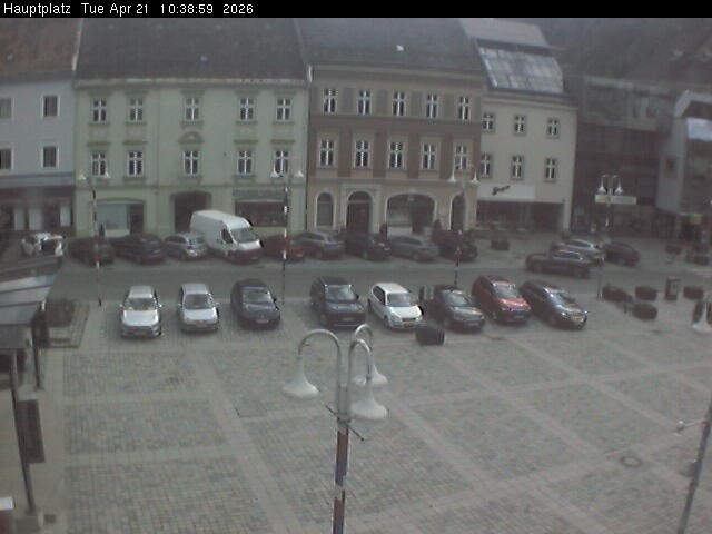 Archived image Webcam View towards main square, Judenburg, Styria (Austria)