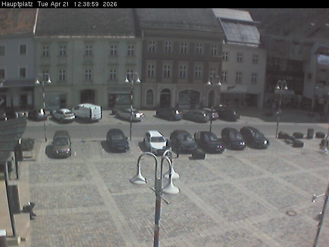 Archived image Webcam View towards main square, Judenburg, Styria (Austria)