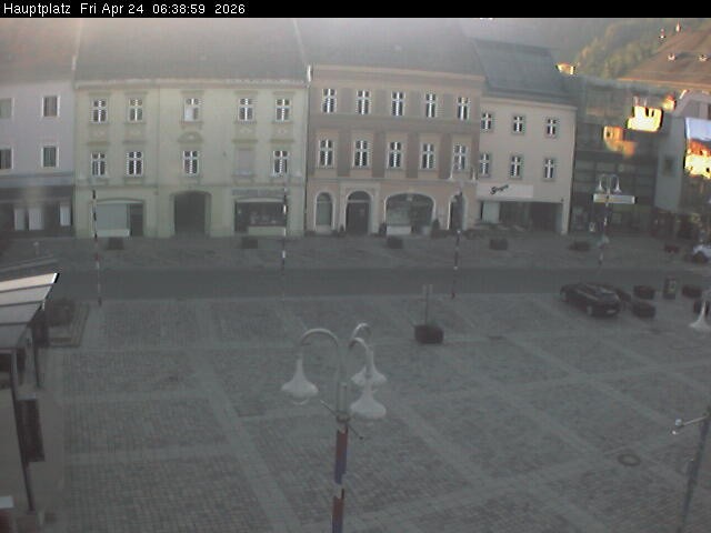 Archiv Foto Webcam Hauptplatz in Judenburg (Steiermark, Österreich)