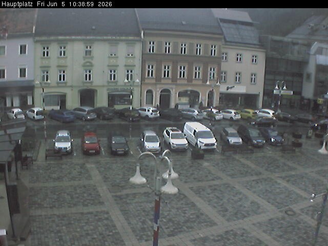 Archived image Webcam View towards main square, Judenburg, Styria (Austria)