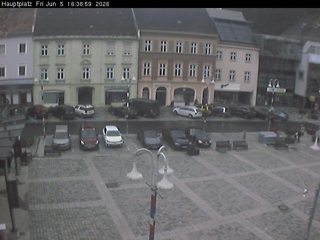 Archived image Webcam View towards main square, Judenburg, Styria (Austria)