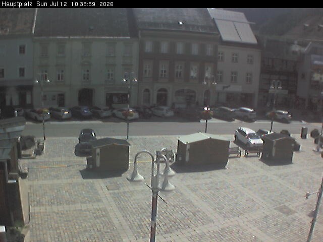 Archiv Foto Webcam Hauptplatz in Judenburg (Steiermark, Österreich)