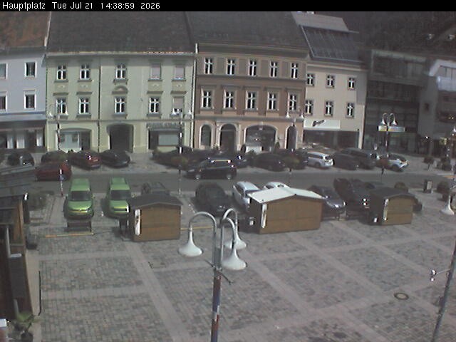 Archived image Webcam View towards main square, Judenburg, Styria (Austria)