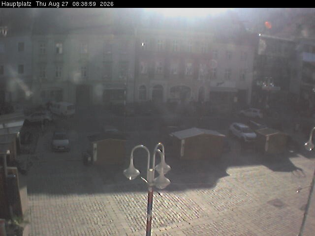 Archived image Webcam View towards main square, Judenburg, Styria (Austria)