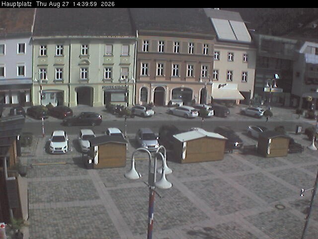Archived image Webcam View towards main square, Judenburg, Styria (Austria)