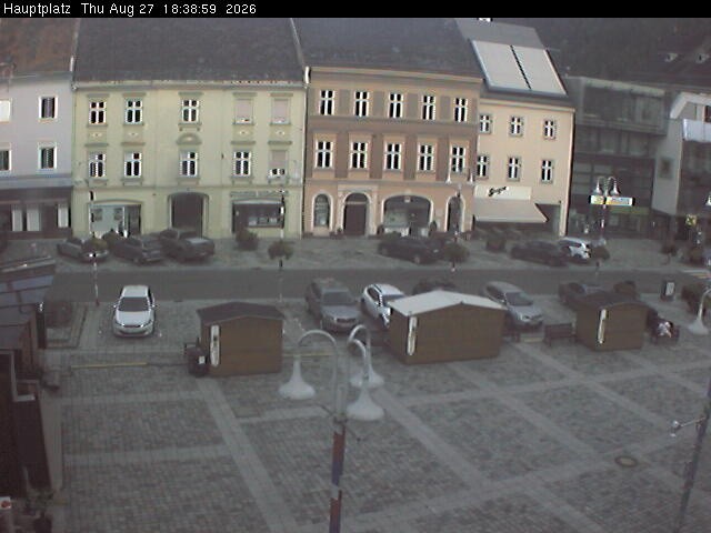 Archived image Webcam View towards main square, Judenburg, Styria (Austria)