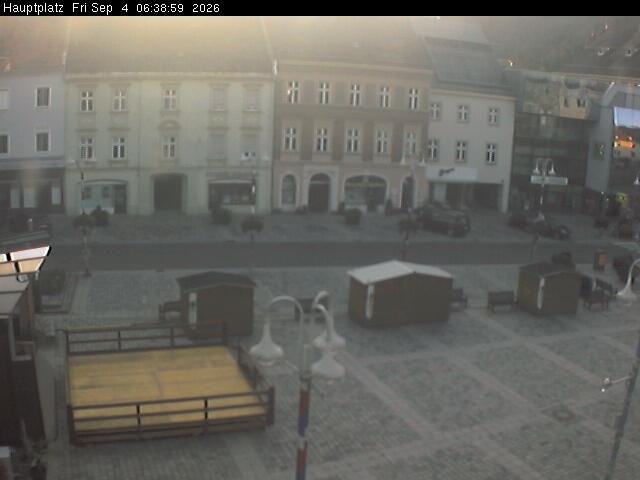 Archived image Webcam View towards main square, Judenburg, Styria (Austria)