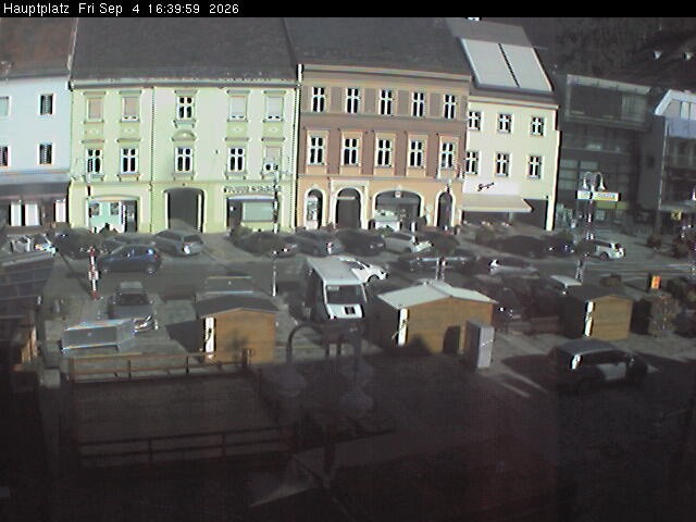 Archived image Webcam View towards main square, Judenburg, Styria (Austria)
