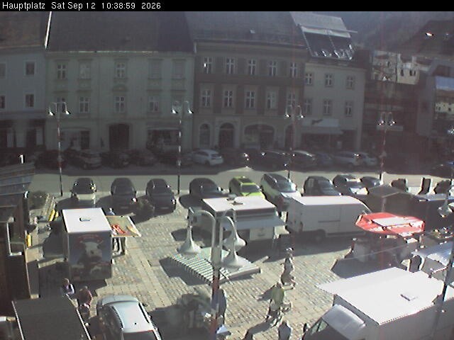 Archiv Foto Webcam Hauptplatz in Judenburg (Steiermark, Österreich)