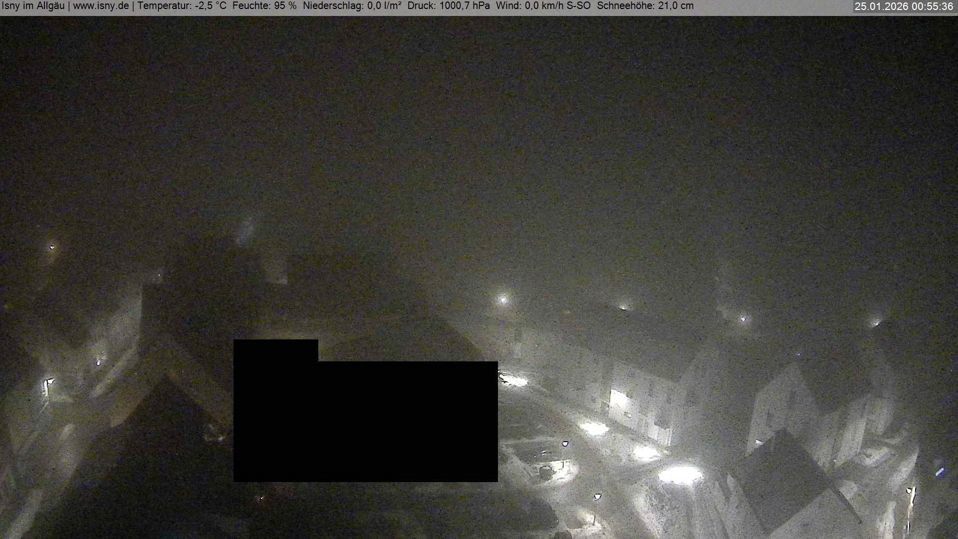 Archiv Foto Webcam Isny im Allgäu - Blick auf die Kirche St. Maria