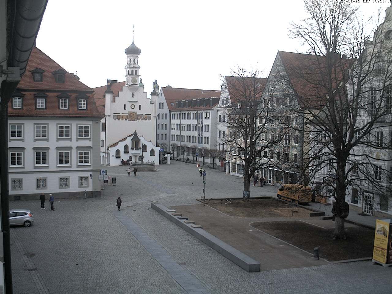 Archived image Webcam Town Hall - Kempten