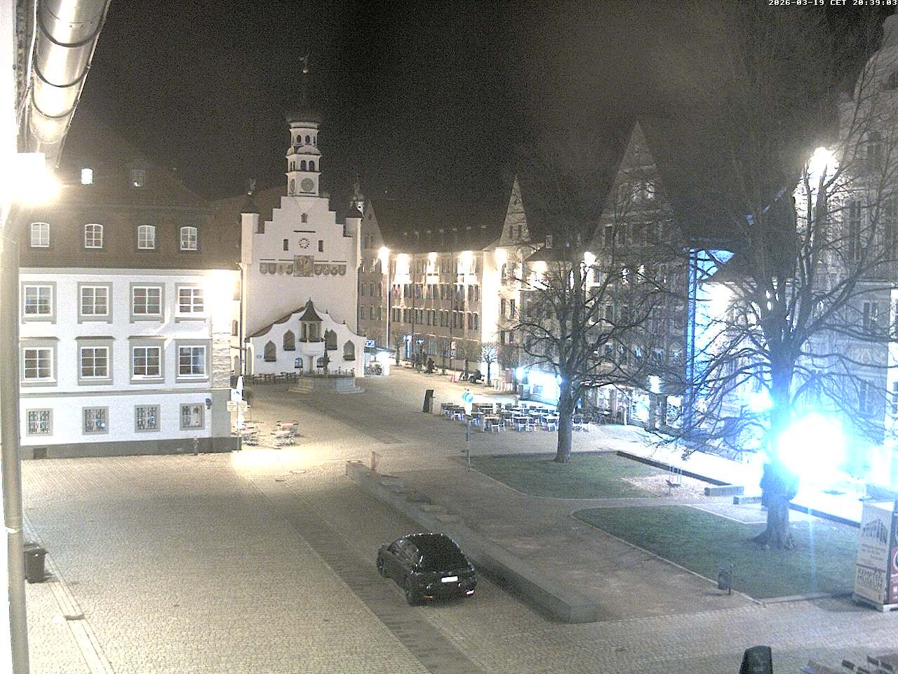 Archived image Webcam Town Hall - Kempten