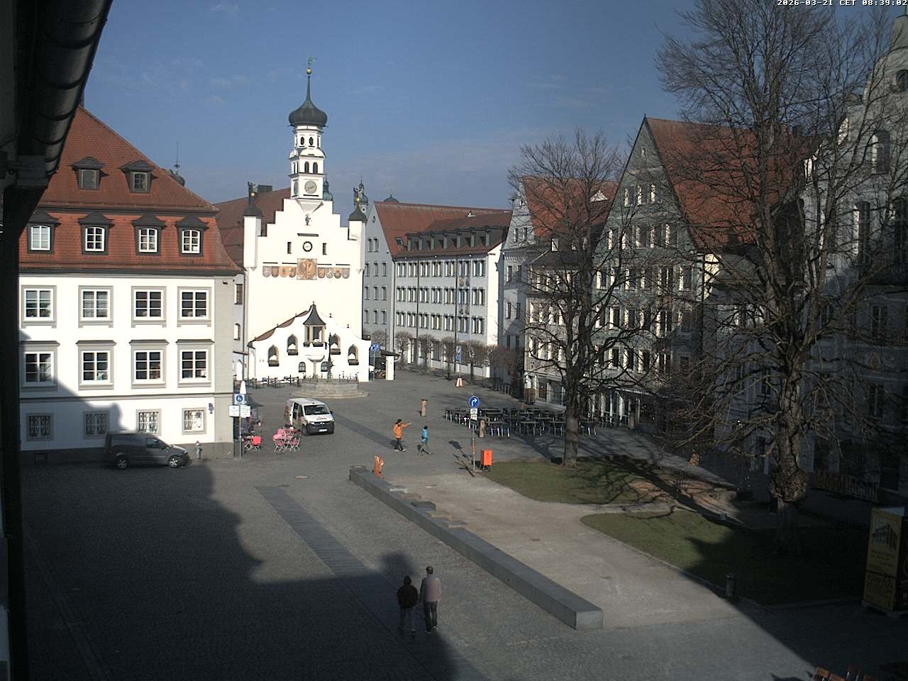 Archived image Webcam Town Hall - Kempten