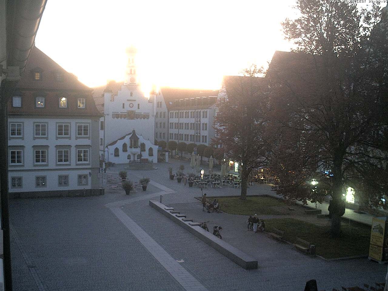 Archived image Webcam Town Hall - Kempten