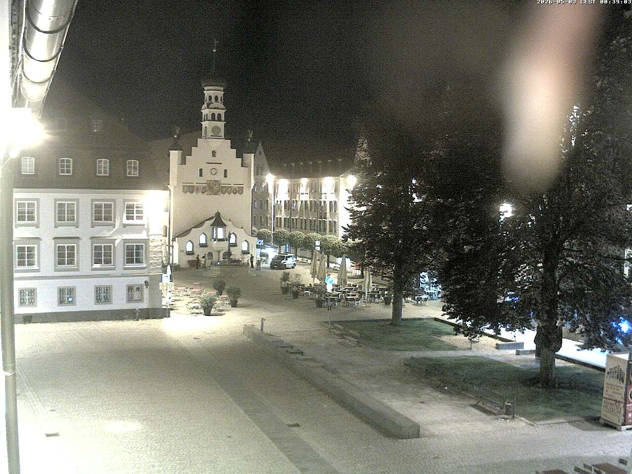 Archived image Webcam Town Hall - Kempten