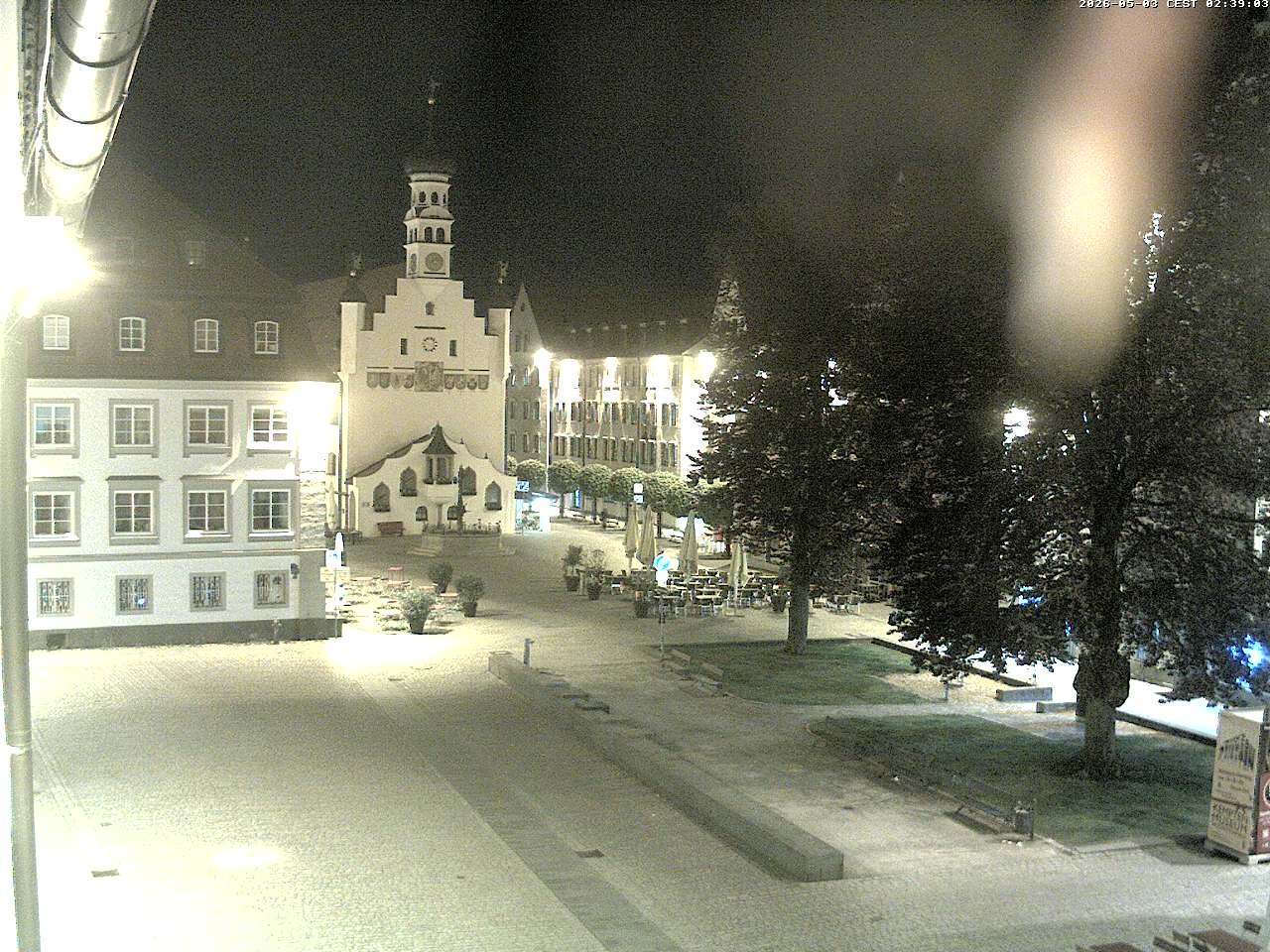 Archived image Webcam Town Hall - Kempten