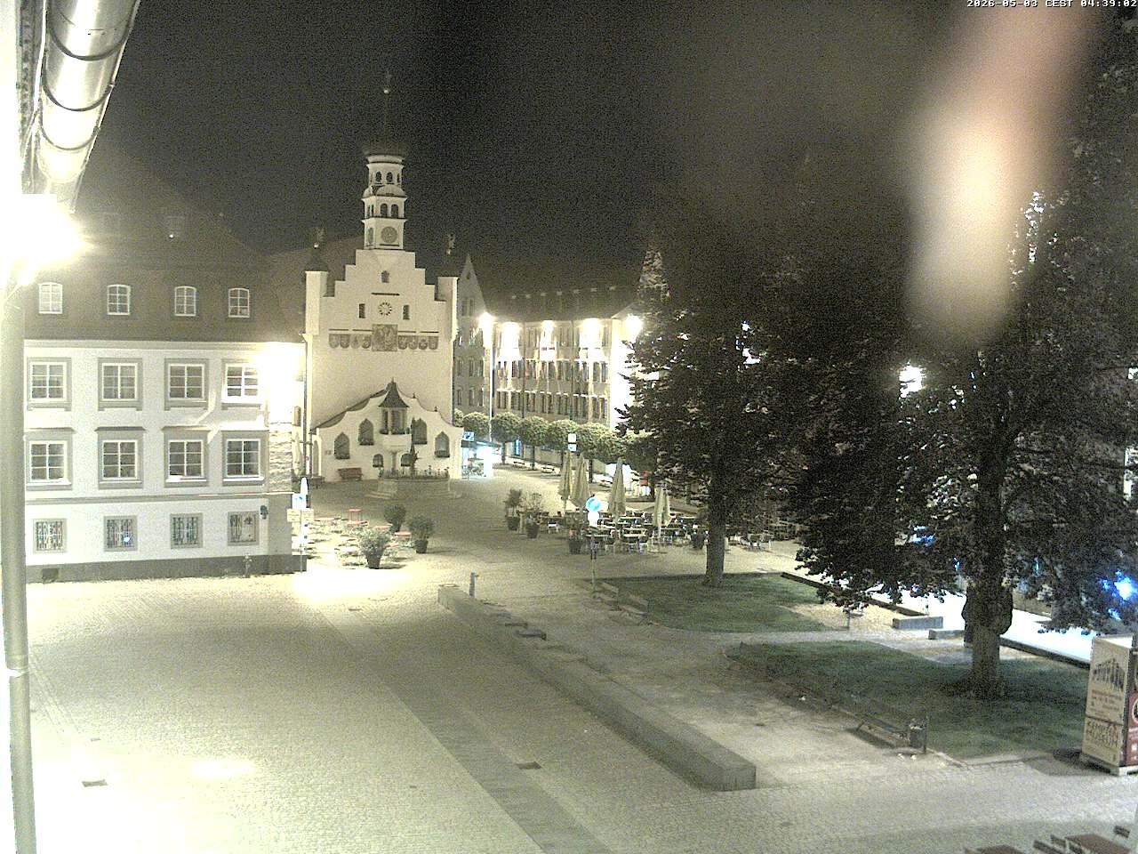 Archived image Webcam Town Hall - Kempten