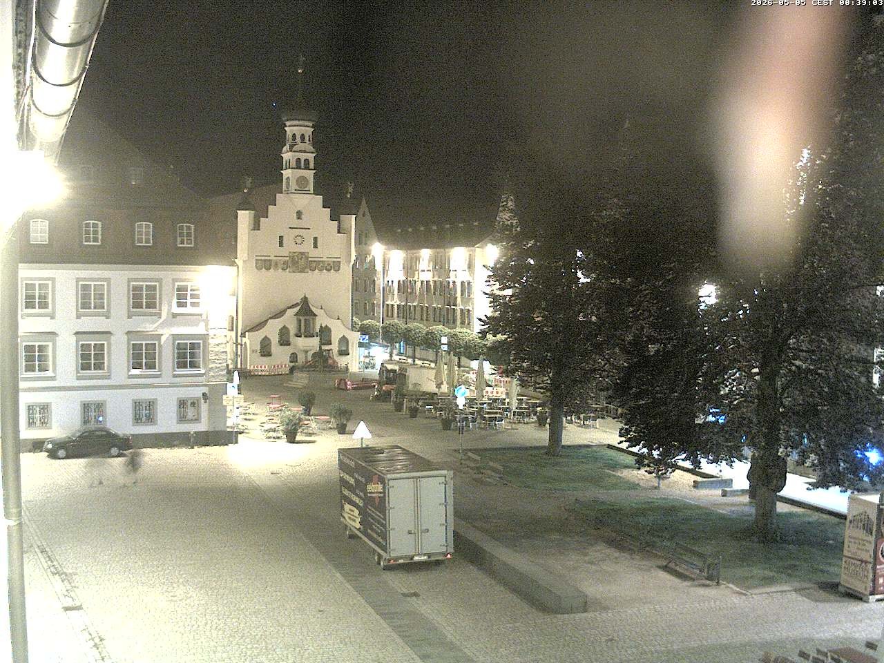 Archived image Webcam Town Hall - Kempten