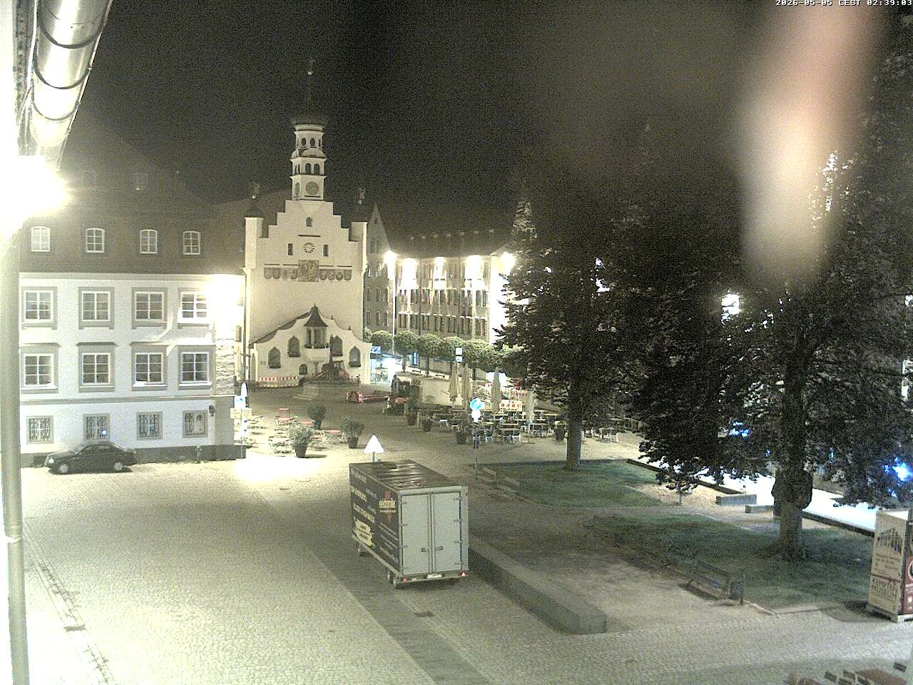 Archived image Webcam Town Hall - Kempten