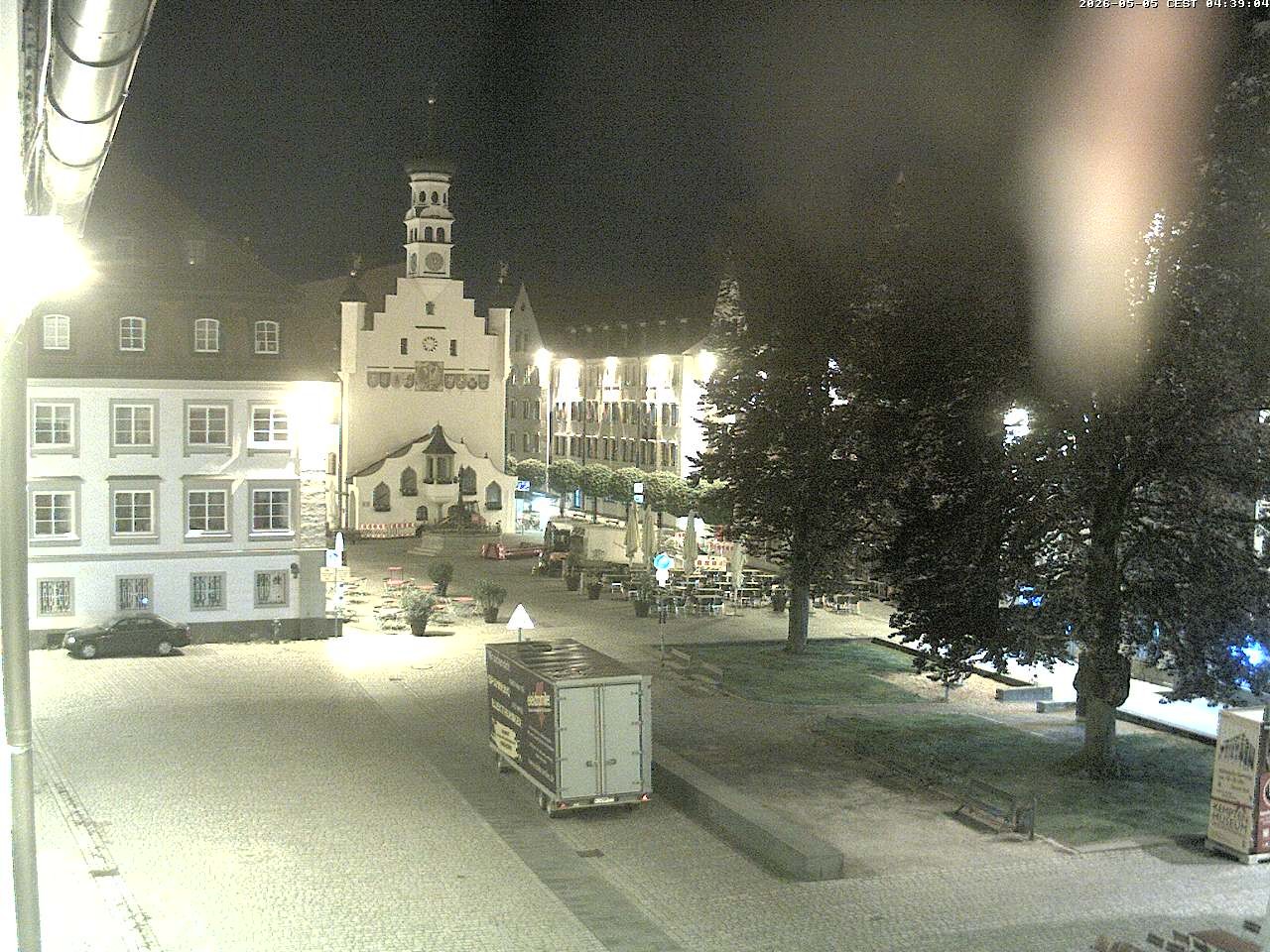 Archived image Webcam Town Hall - Kempten