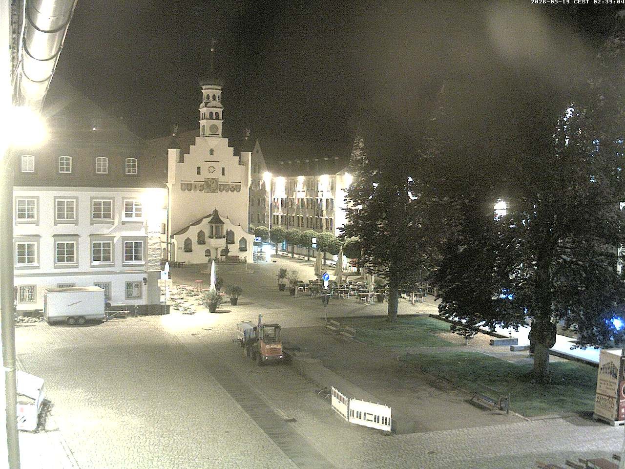Archived image Webcam Town Hall - Kempten
