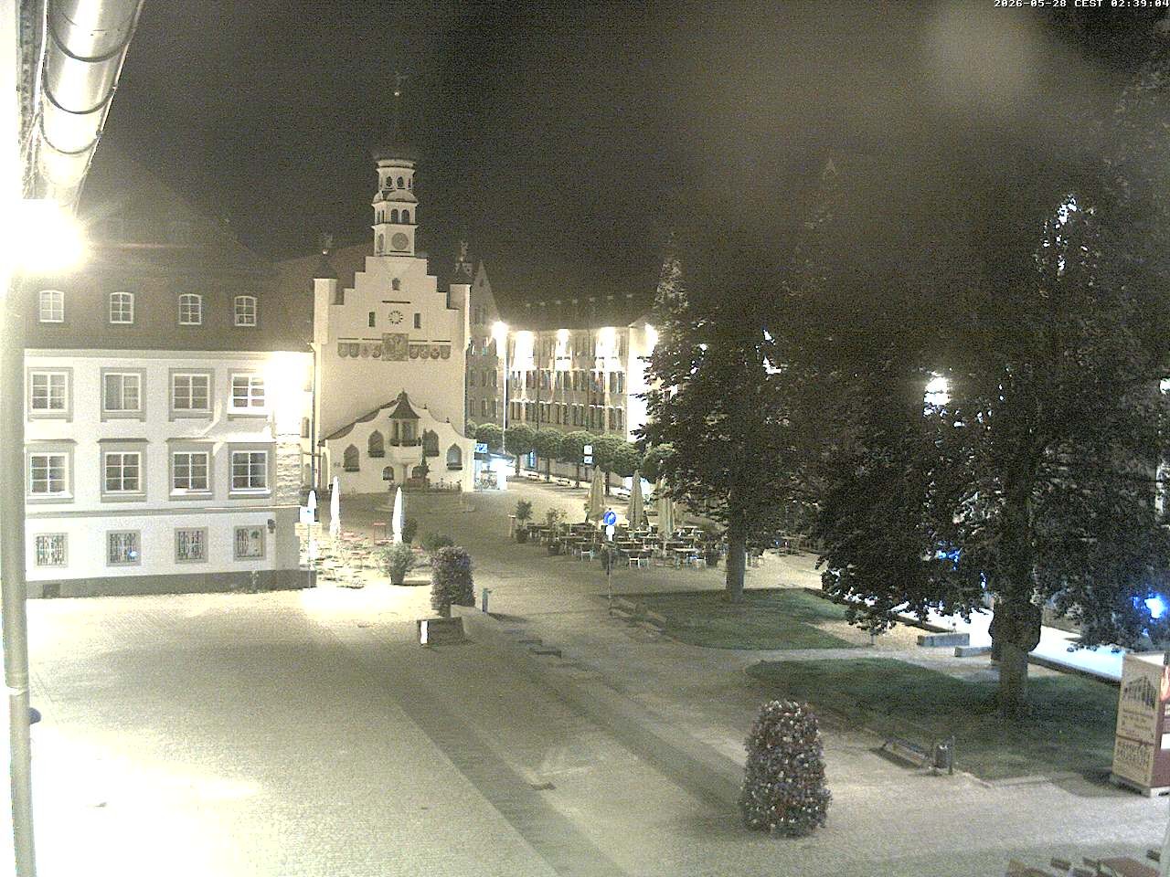 Archived image Webcam Town Hall - Kempten