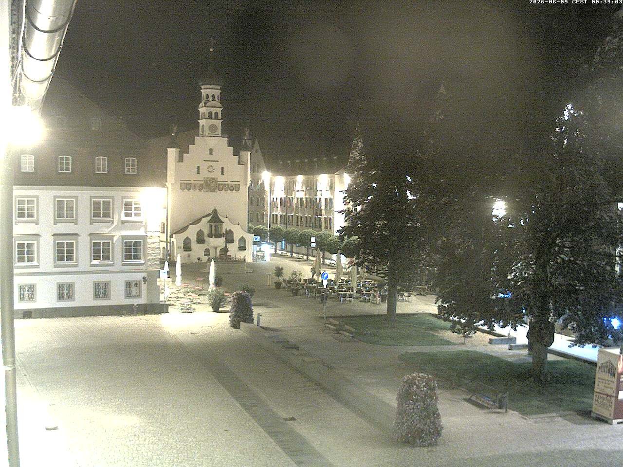 Archived image Webcam Town Hall - Kempten