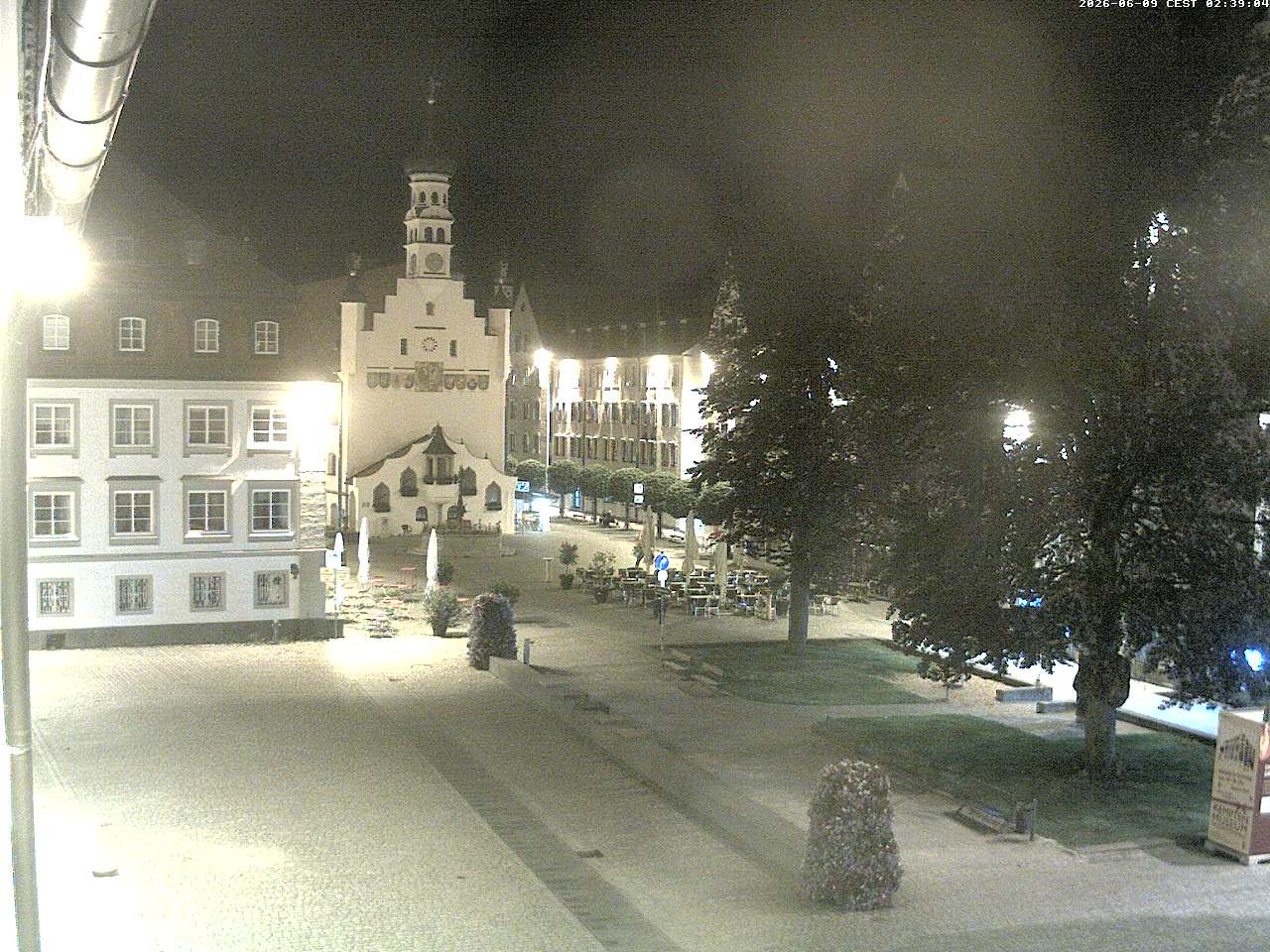 Archived image Webcam Town Hall - Kempten