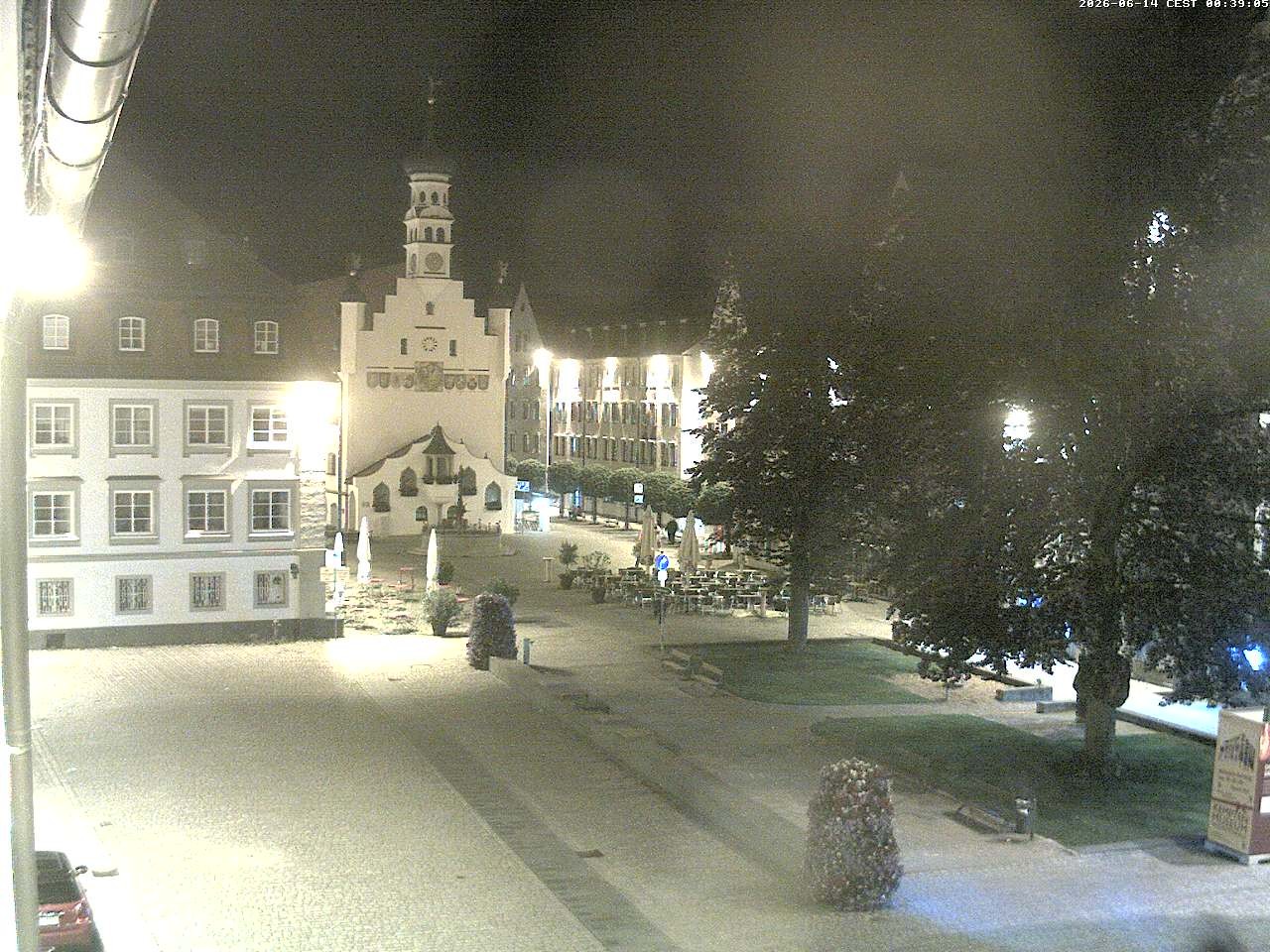 Archived image Webcam Town Hall - Kempten
