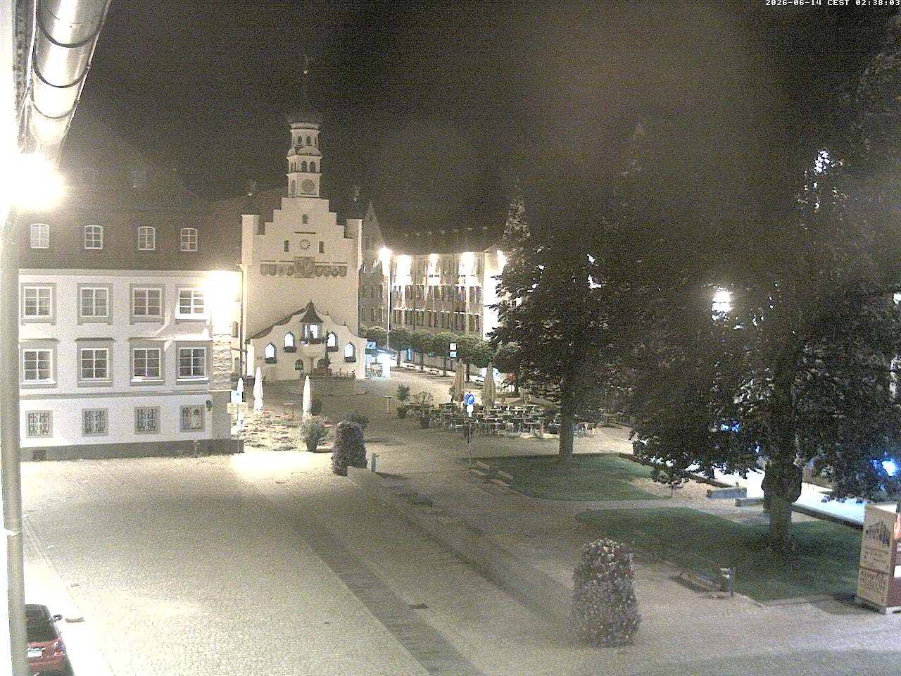 Archived image Webcam Town Hall - Kempten