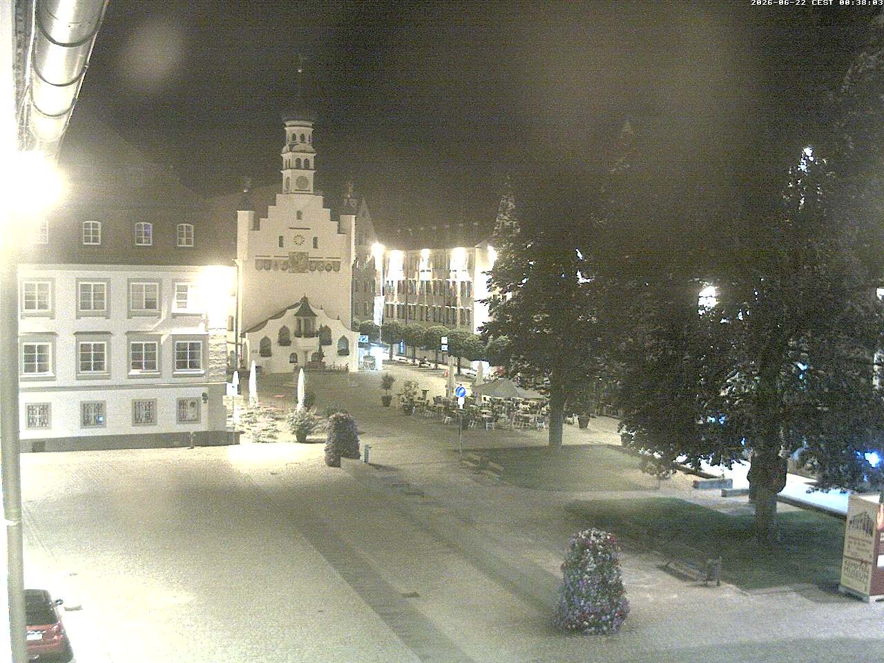 Archived image Webcam Town Hall - Kempten