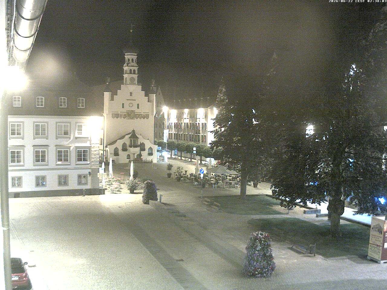 Archived image Webcam Town Hall - Kempten