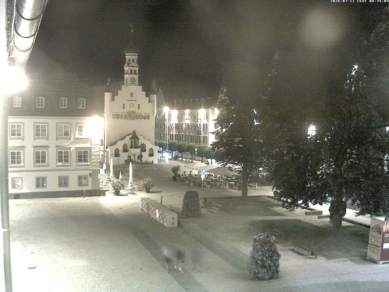 Archived image Webcam Town Hall - Kempten