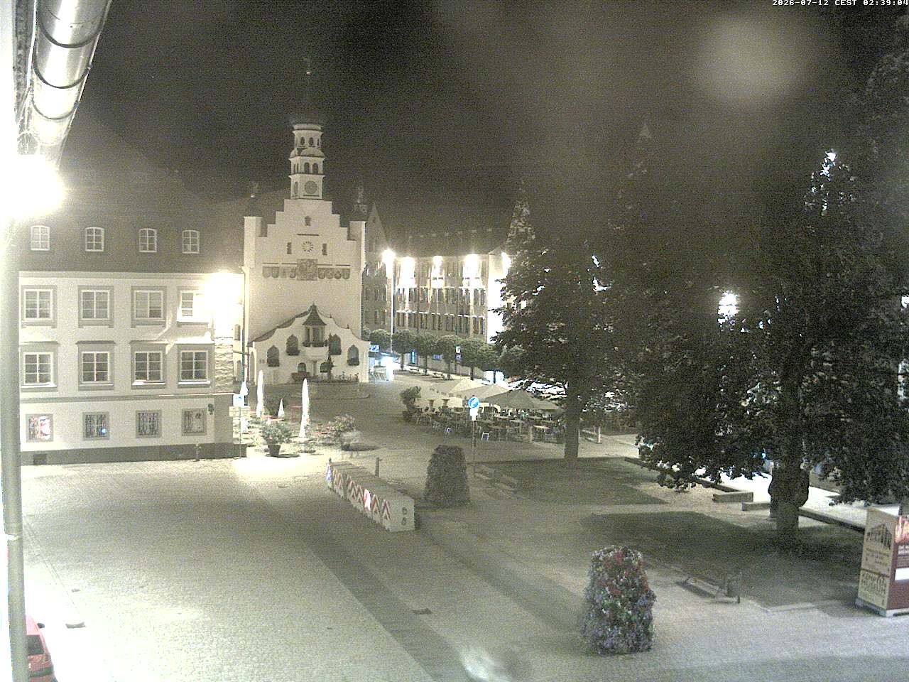 Archived image Webcam Town Hall - Kempten