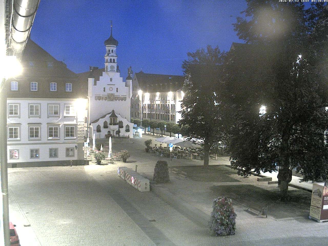 Archived image Webcam Town Hall - Kempten