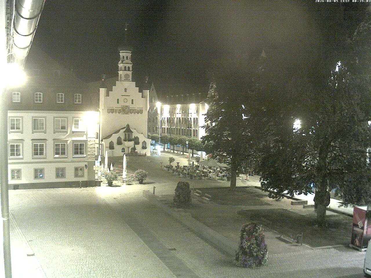 Archived image Webcam Town Hall - Kempten