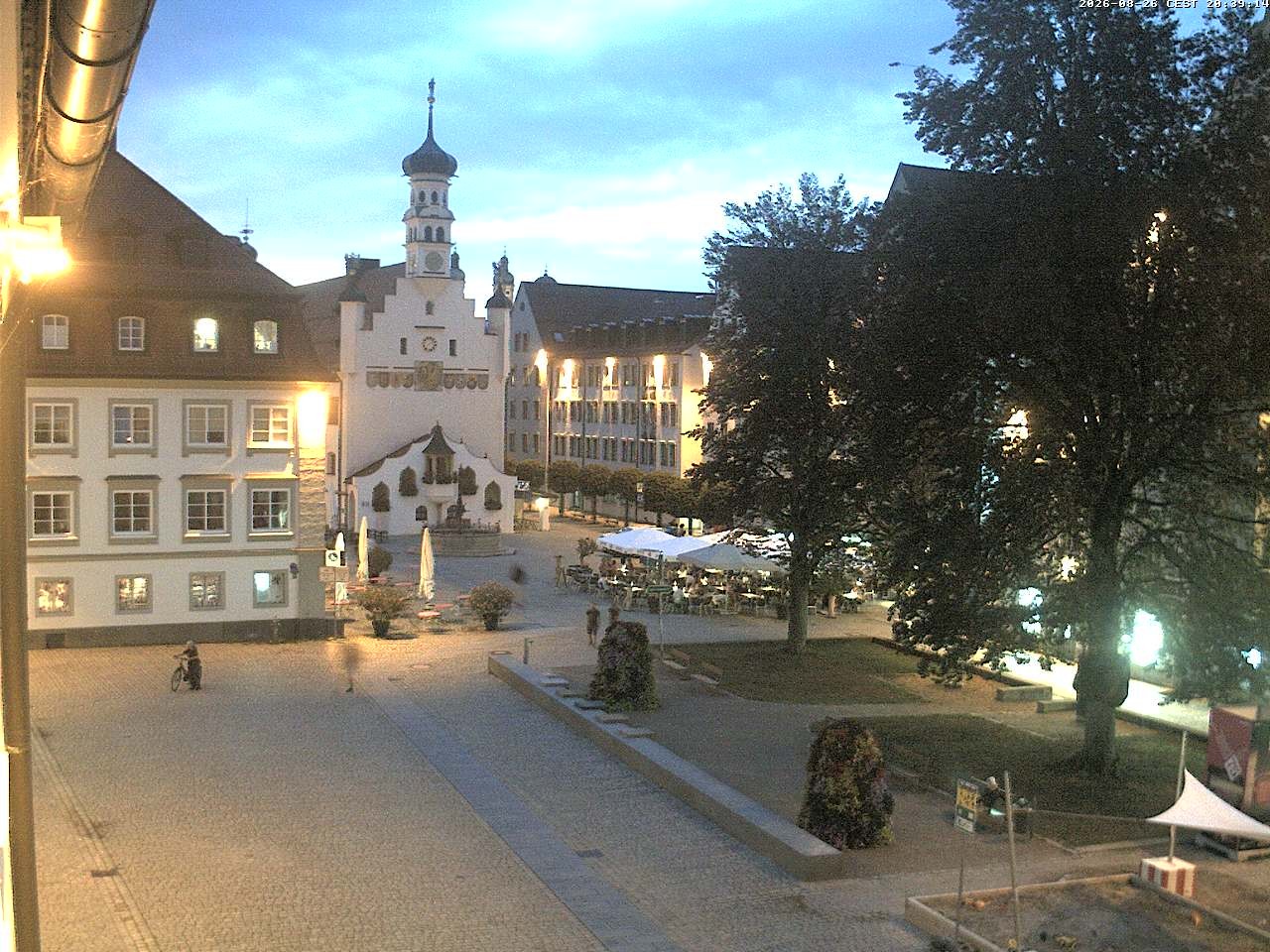 Archived image Webcam Town Hall - Kempten
