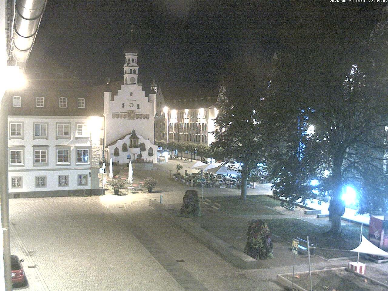 Archived image Webcam Town Hall - Kempten