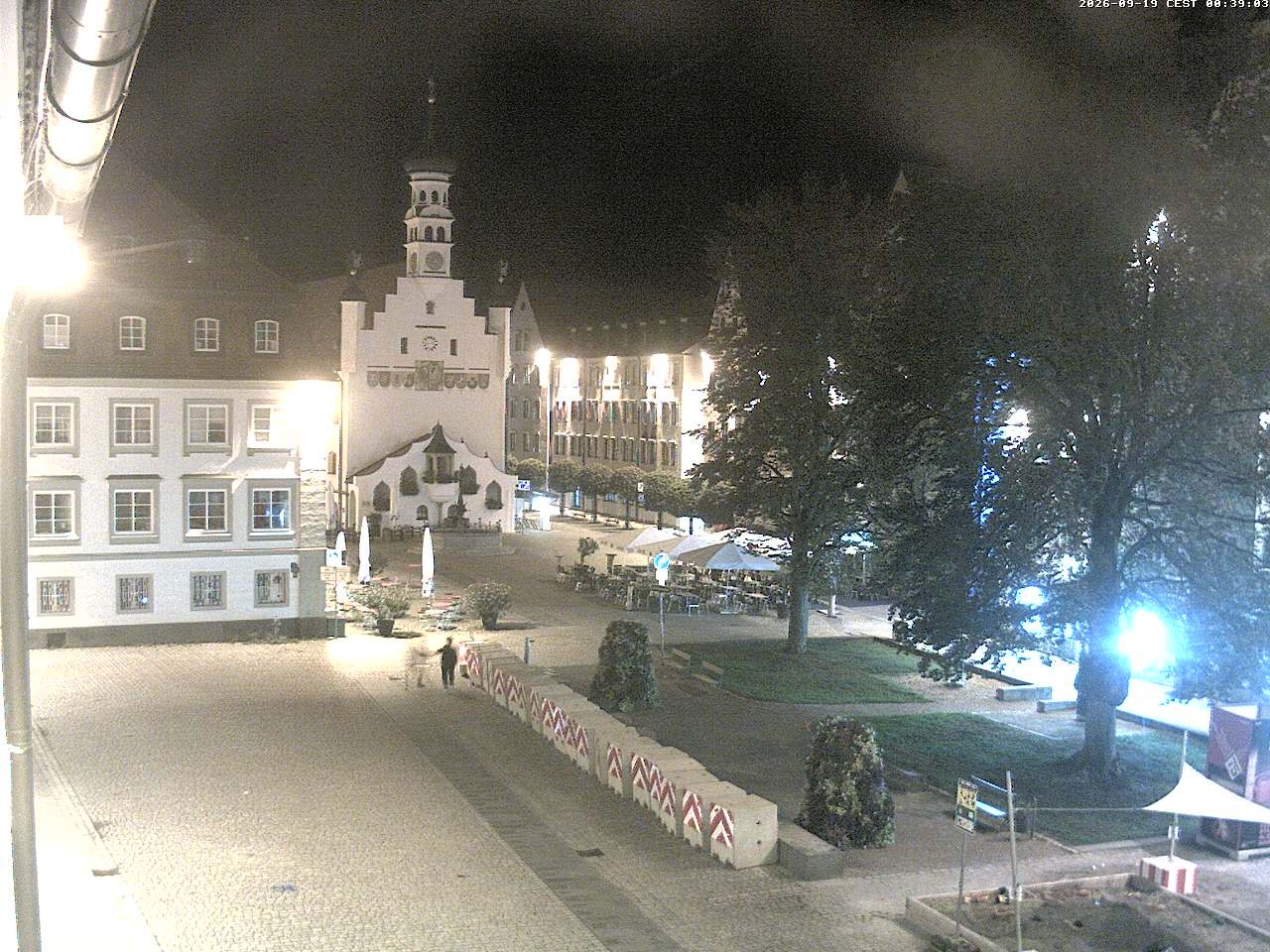 Archived image Webcam Town Hall - Kempten