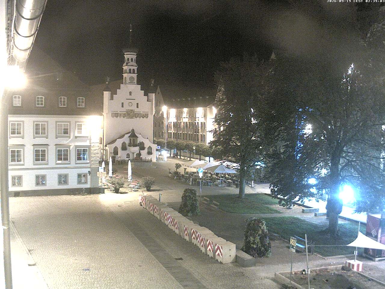 Archived image Webcam Town Hall - Kempten