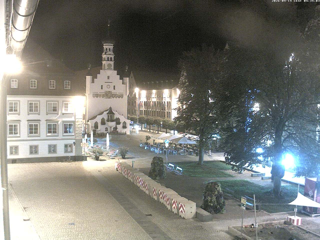 Archived image Webcam Town Hall - Kempten