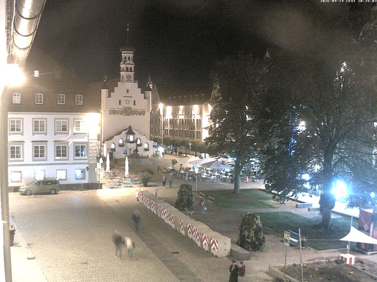 Archived image Webcam Town Hall - Kempten