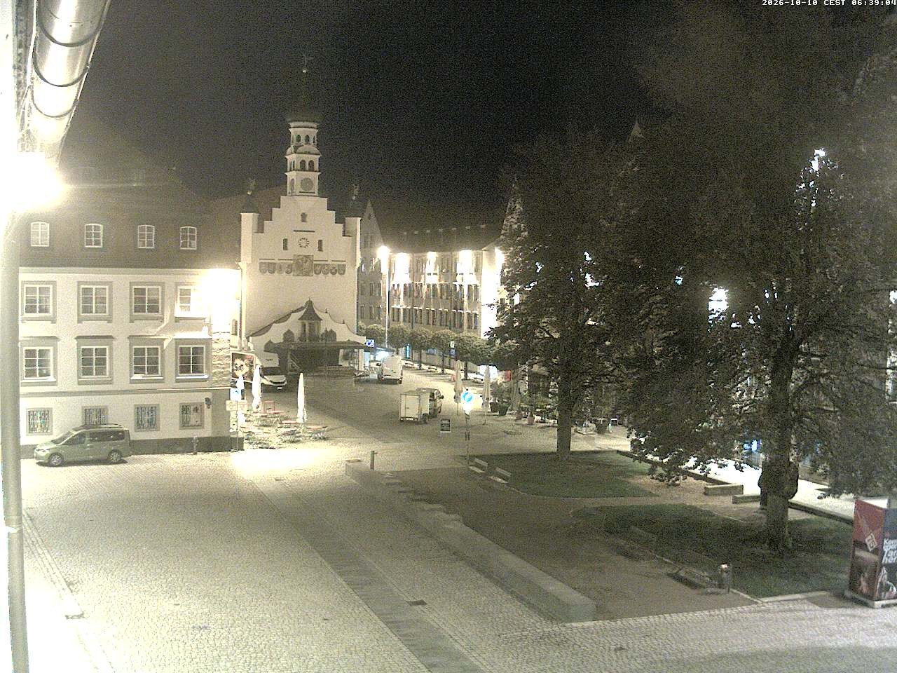 Archived image Webcam Town Hall - Kempten