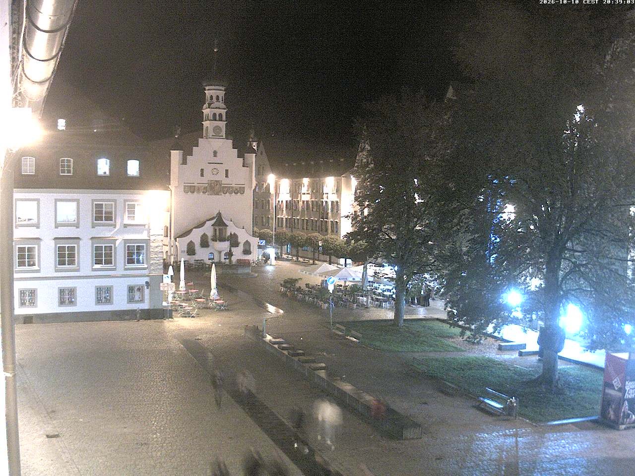 Archived image Webcam Town Hall - Kempten
