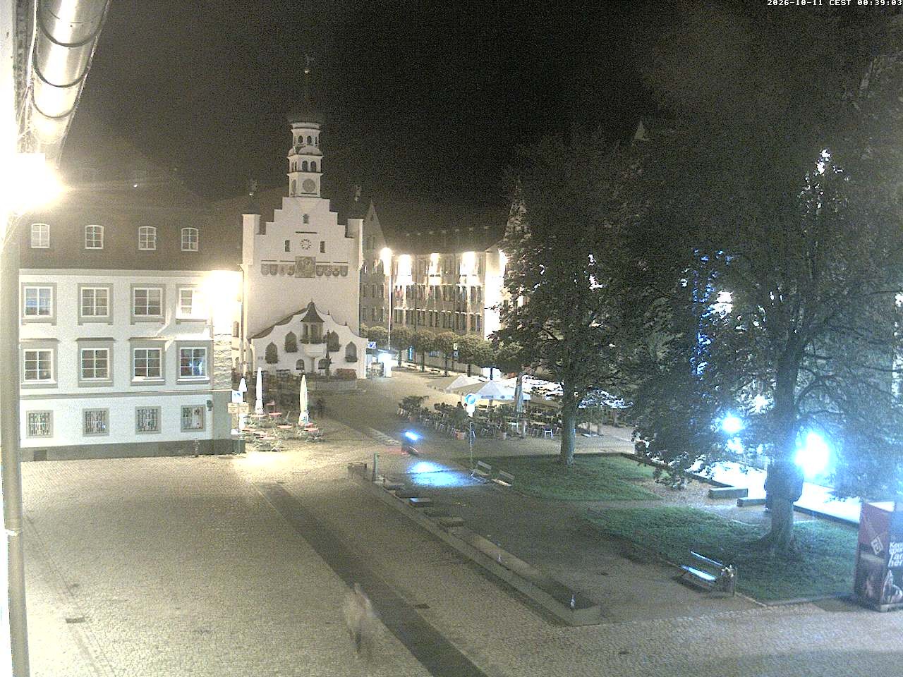 Archived image Webcam Town Hall - Kempten